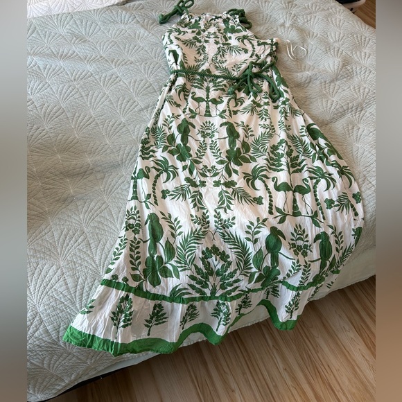 Beautiful jungle parrot 🦜 print maxi dress - Picture 2 of 7